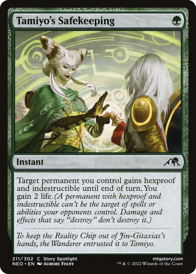 Tamiyo's Safekeeping (NEO) 211 - WZRD TCG
