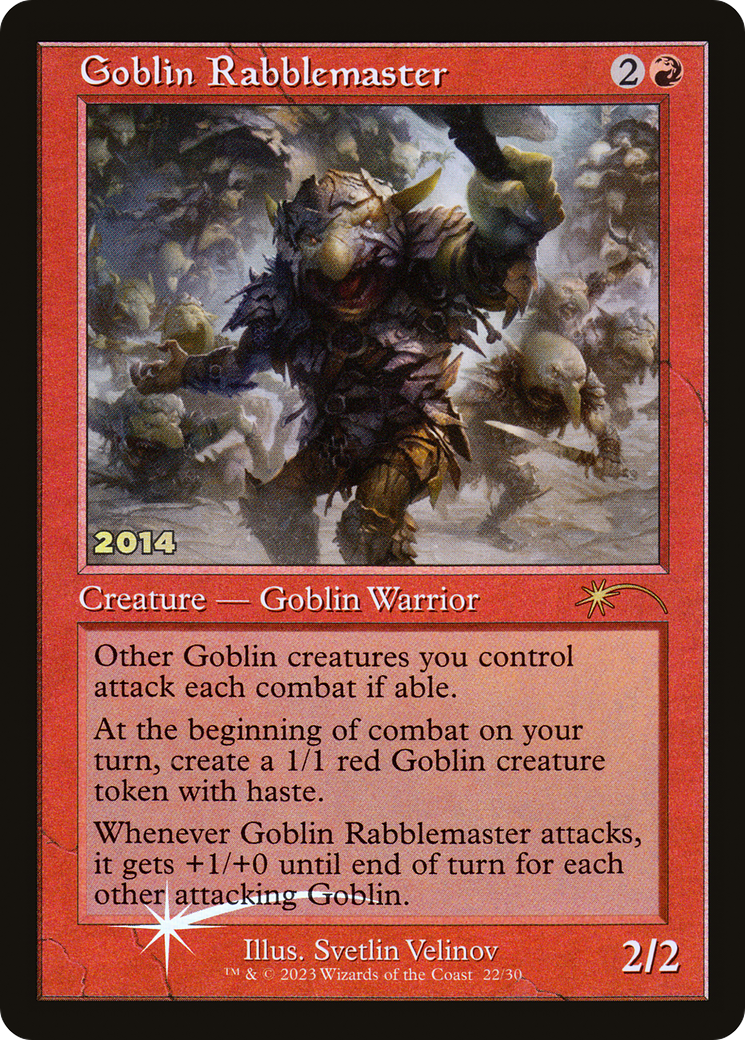 Goblin Rabblemaster (P30A) 22