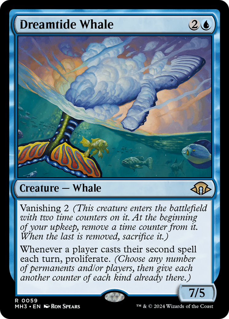 Dreamtide Whale (MH3) 59 - WZRD TCG