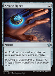 Arcane Signet (Foundations Commander) [#001]
