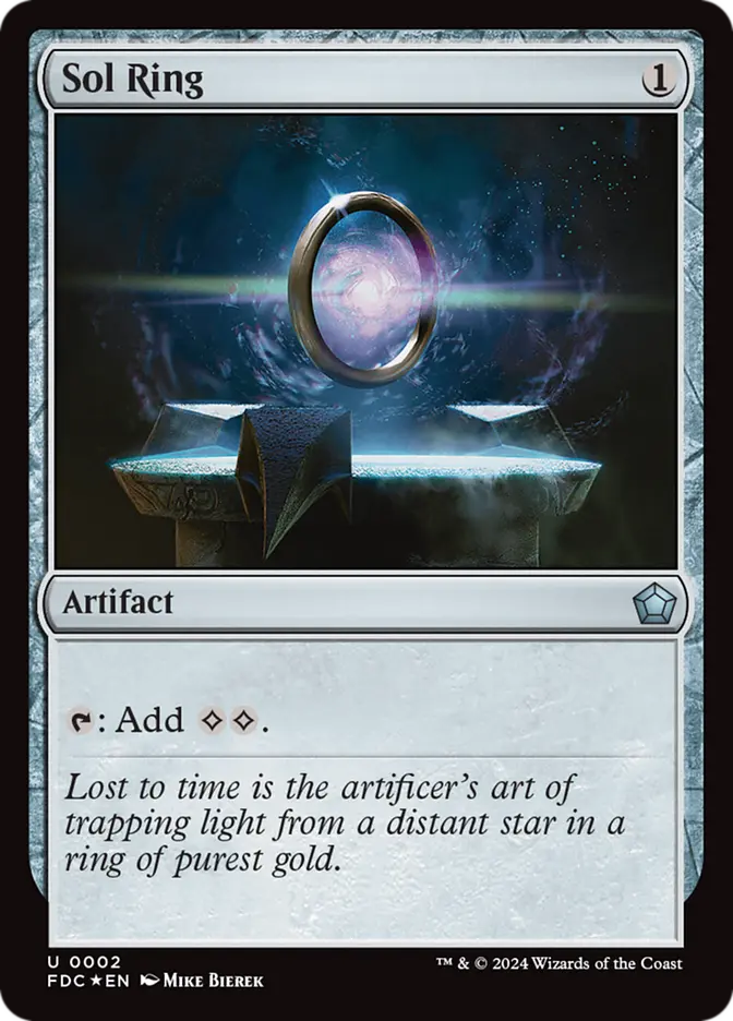 Sol Ring (Foundations Commander) [#2]