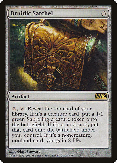 Druidic Satchel front