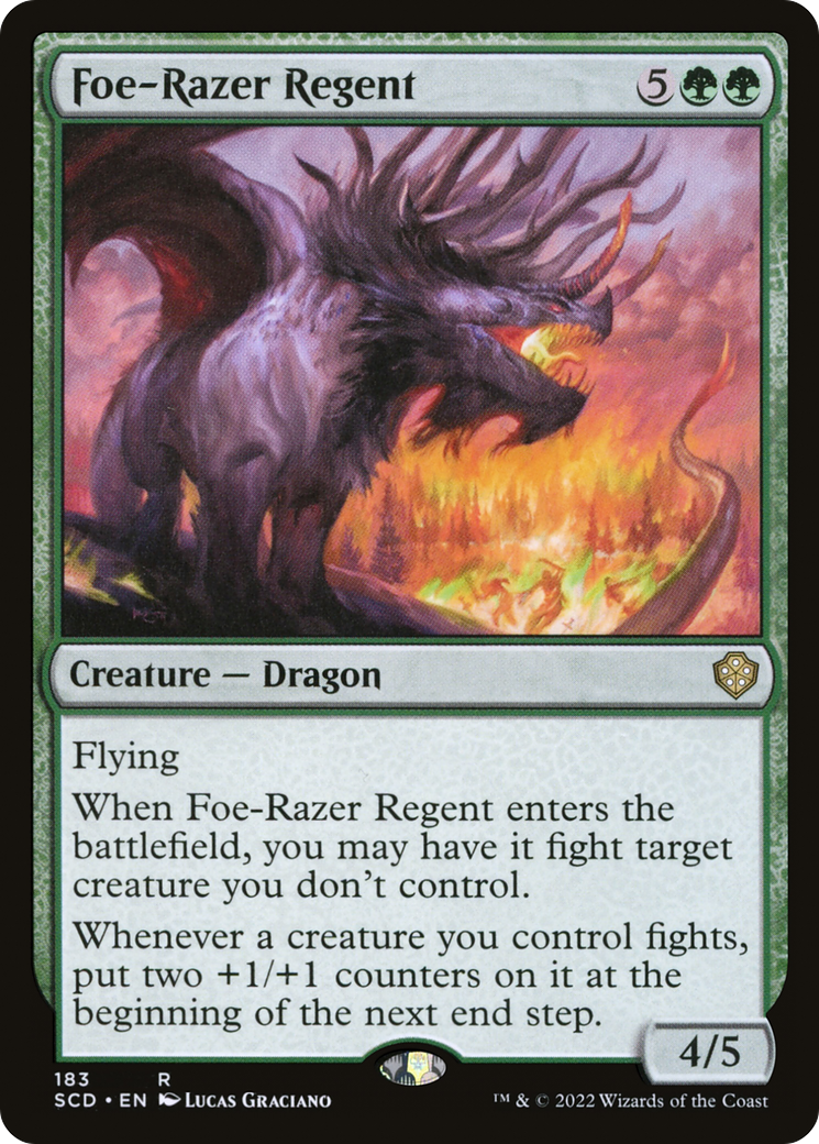 Foe-Razer Regent (SCD) 183 - WZRD TCG