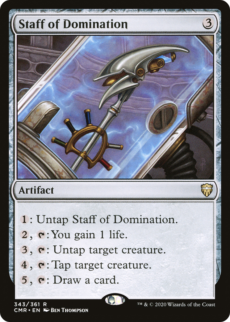 Staff of Domination (CMR) 343 - WZRD TCG
