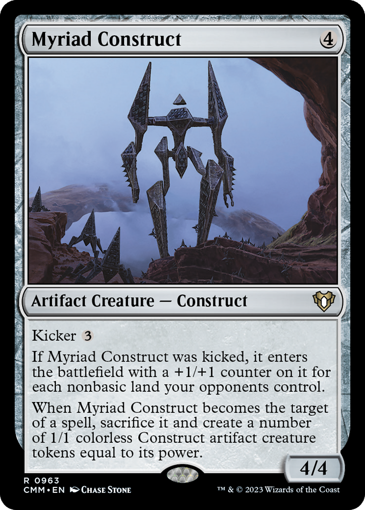 Myriad Construct (CMM) 963 - WZRD TCG