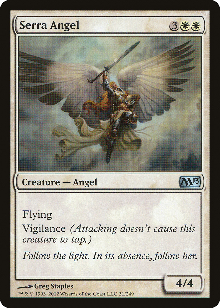 Serra Angel (M13) 31 - WZRD TCG