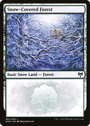 Snow-Covered Forest (KHM) 285 - WZRD TCG