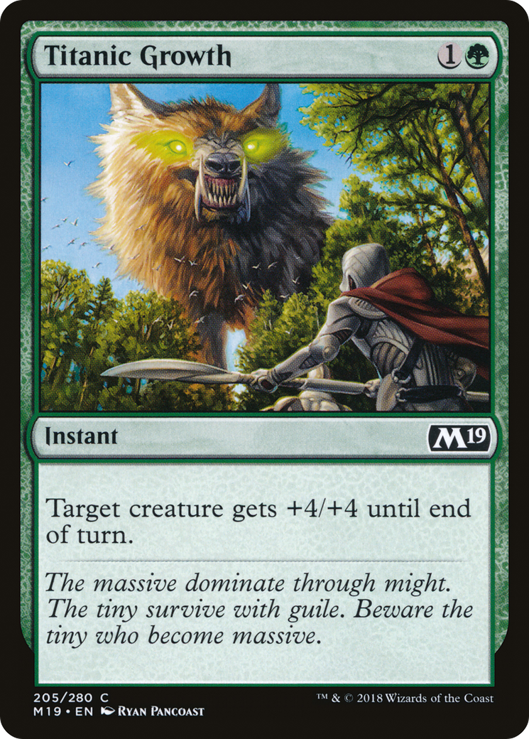 Titanic Growth (M19) 205 - WZRD TCG