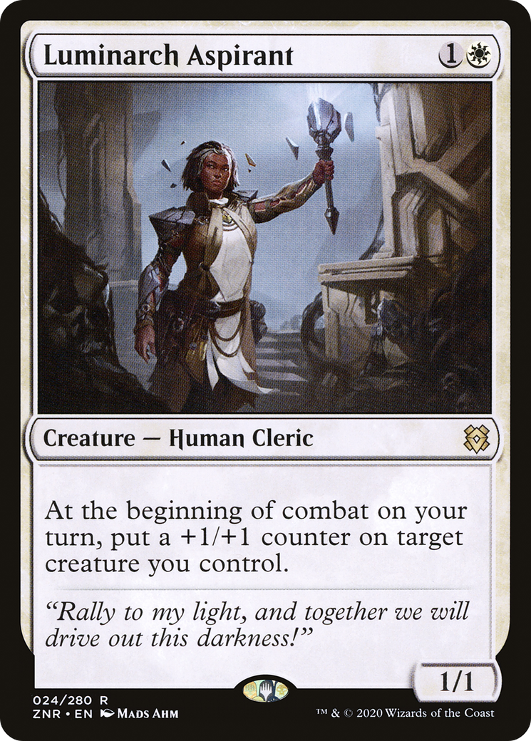 Luminarch Aspirant (ZNR) 24 - WZRD TCG