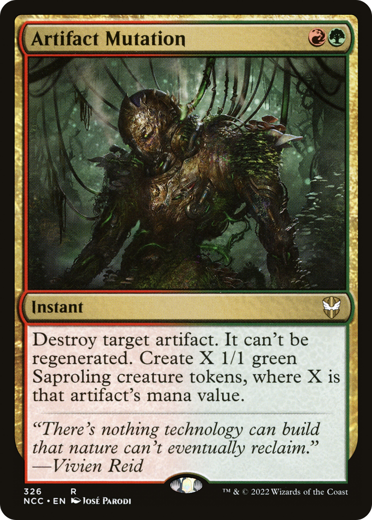Artifact Mutation (NCC) 326
