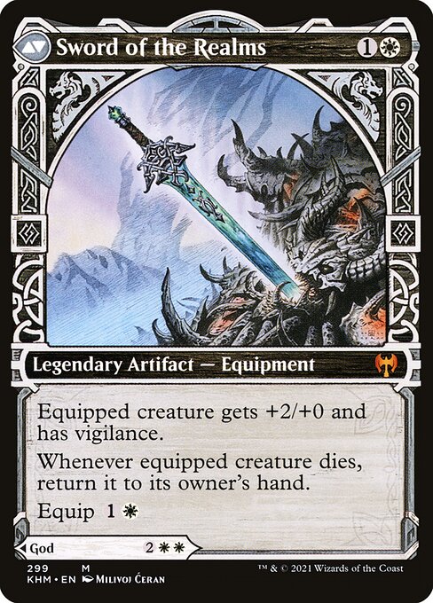 Halvar, God of Battle // Sword of the Realms (Back)