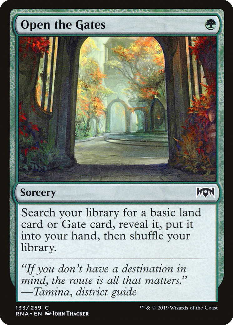 Open the Gates (RNA) 133 - WZRD TCG