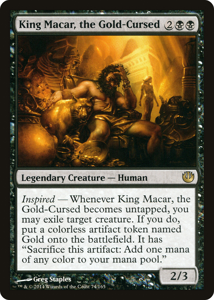 King Macar, the Gold-Cursed (JOU) 74