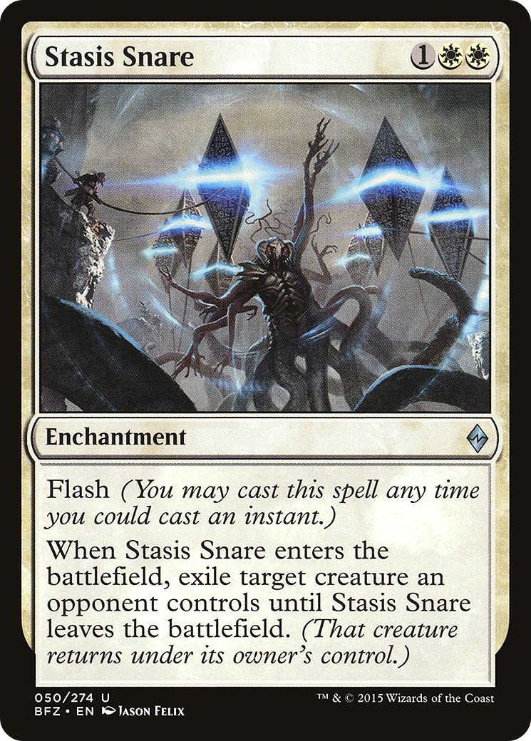 Stasis Snare (BFZ) 50 - WZRD TCG