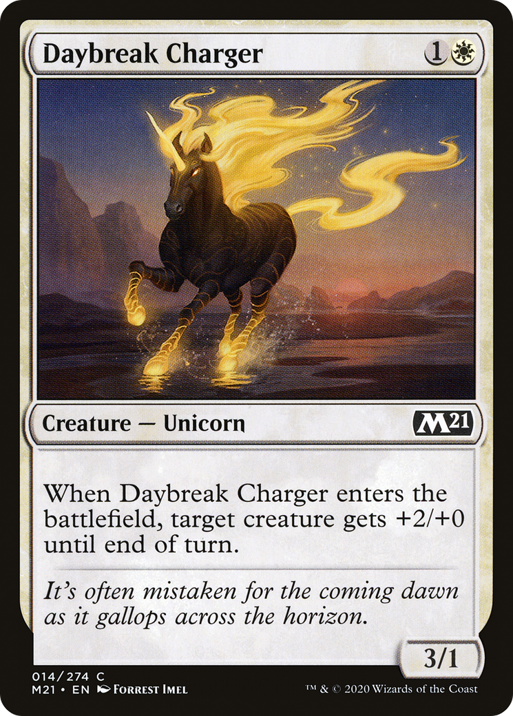 Daybreak Charger (M21) 14 - WZRD TCG