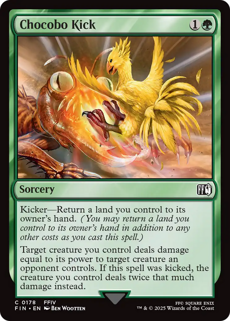 Chocobo Kick (FIN) 178 - WZRD TCG