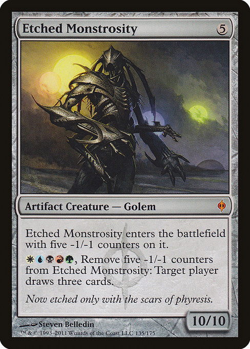 Etched Monstrosity front