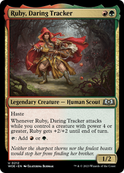 Ruby, Daring Tracker (WOE) 212 - WZRD TCG
