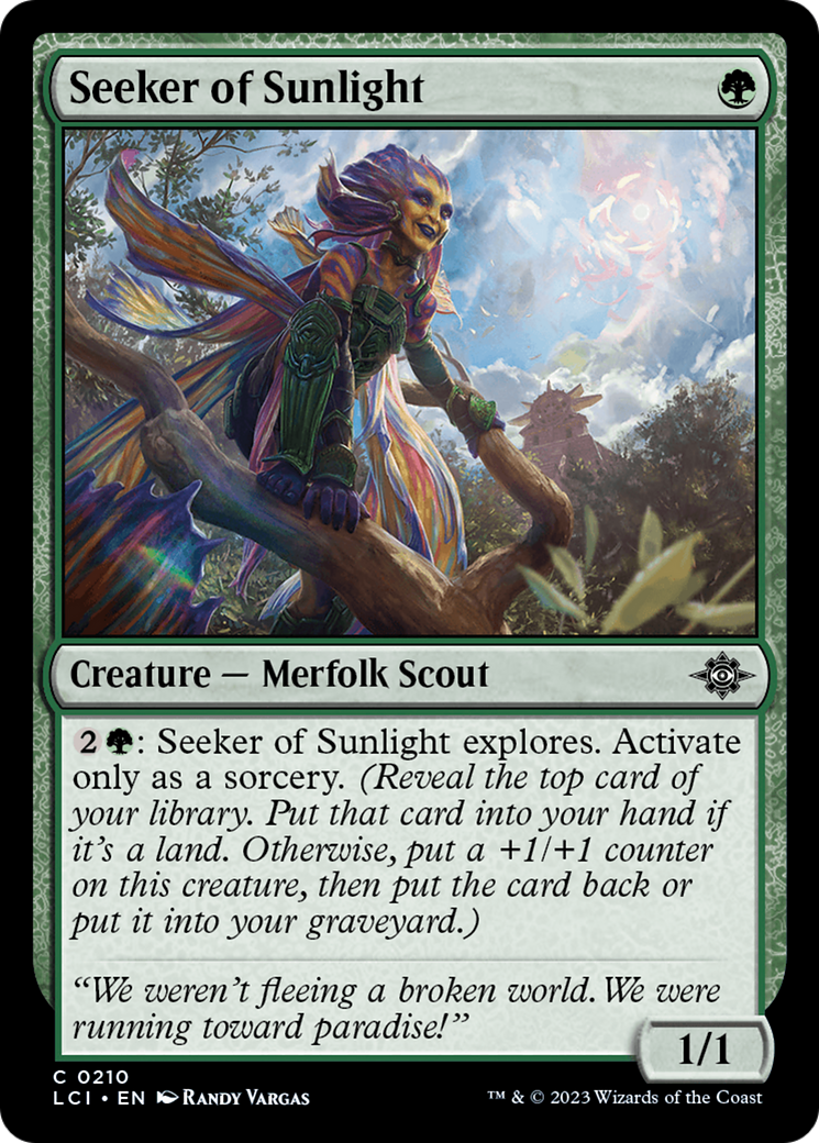 Seeker of Sunlight (LCI) 210