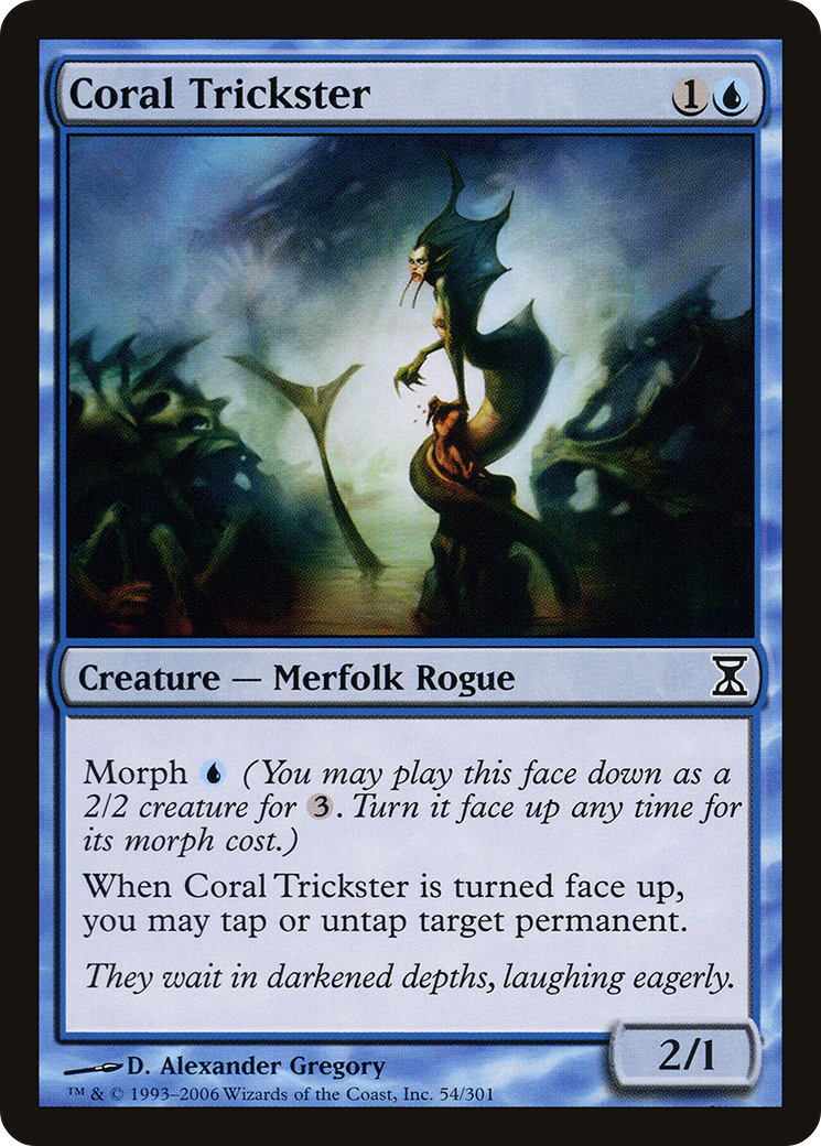 Coral Trickster (TSP) 54 - WZRD TCG