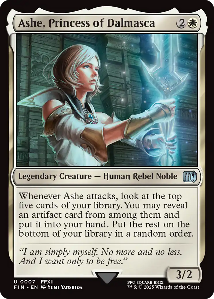Ashe, Princess of Dalmasca (FIN) 7 - WZRD TCG