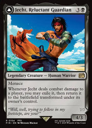 Jecht, Reluctant Guardian // Braska's Final Aeon (DFC) (FIN) 104 - WZRD TCG