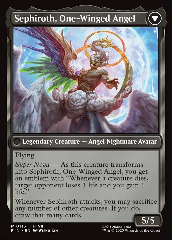 Sephiroth, Fabled SOLDIER (DFC) (FIN) 115