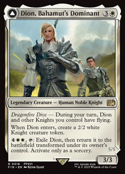Dion, Bahamut's Dominant // Bahamut, Warden of Light (Final Fantasy) [#376]