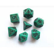 Dice - Green Ancient dice