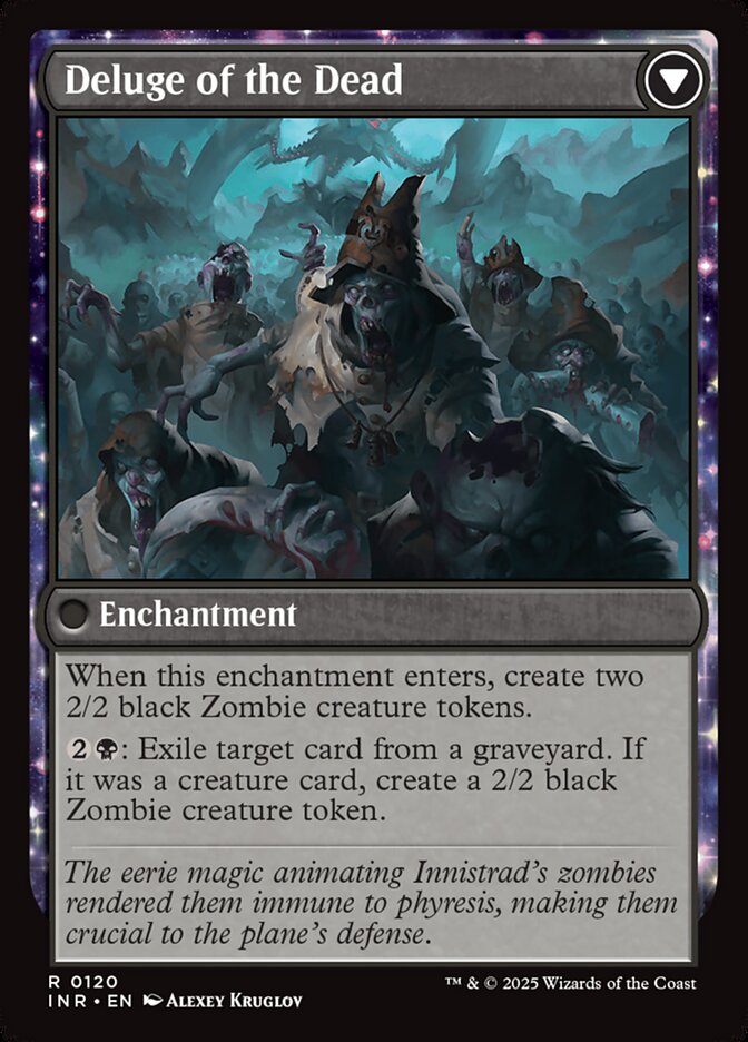 Invasion of Innistrad // Deluge of the Dead (DFC) (INR) 120 - WZRD TCG