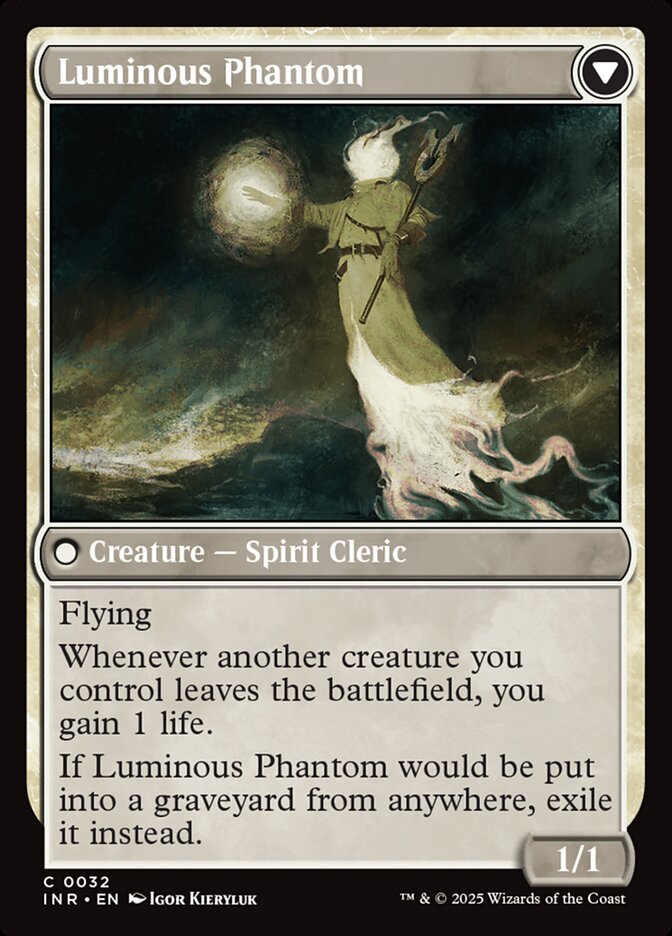 Lunarch Veteran // Luminous Phantom (DFC) (INR) 32 - WZRD TCG