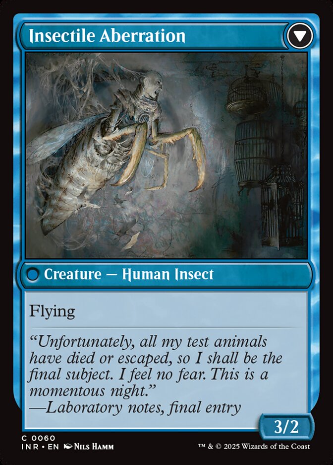 Delver of Secrets // Insectile Aberration (DFC) (INR) 60 - WZRD TCG