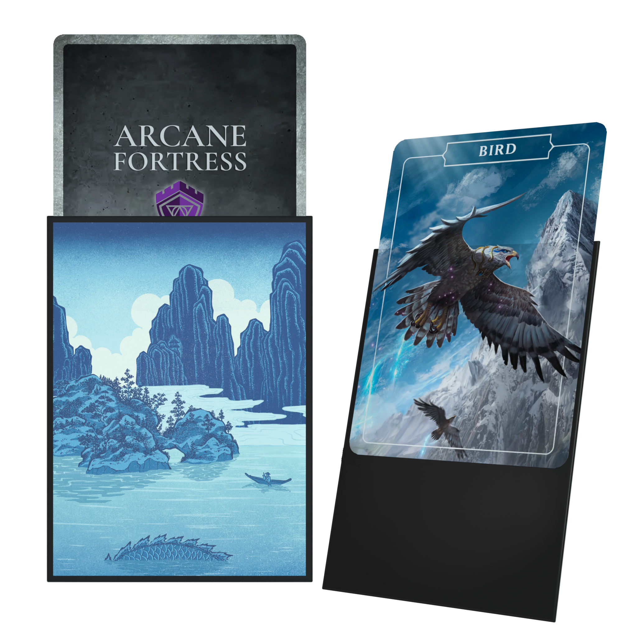 Arcane Fortress Matte Artwork Sleeves - Echoes of the deep
