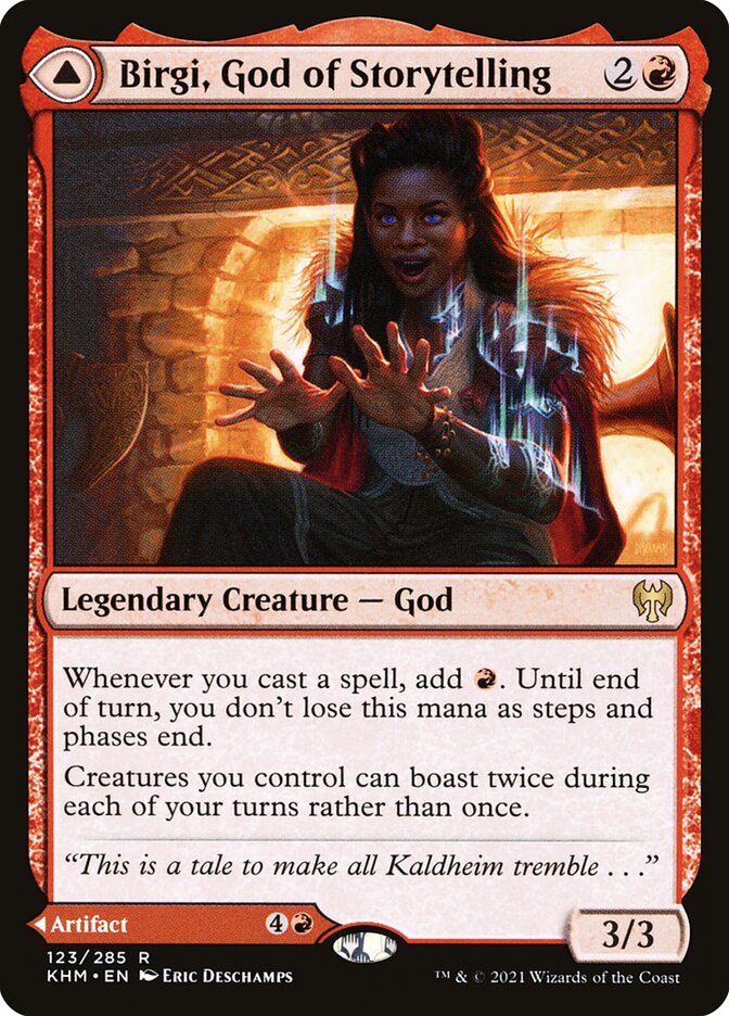 Birgi, God of Storytelling (DFC) (KHM) 123