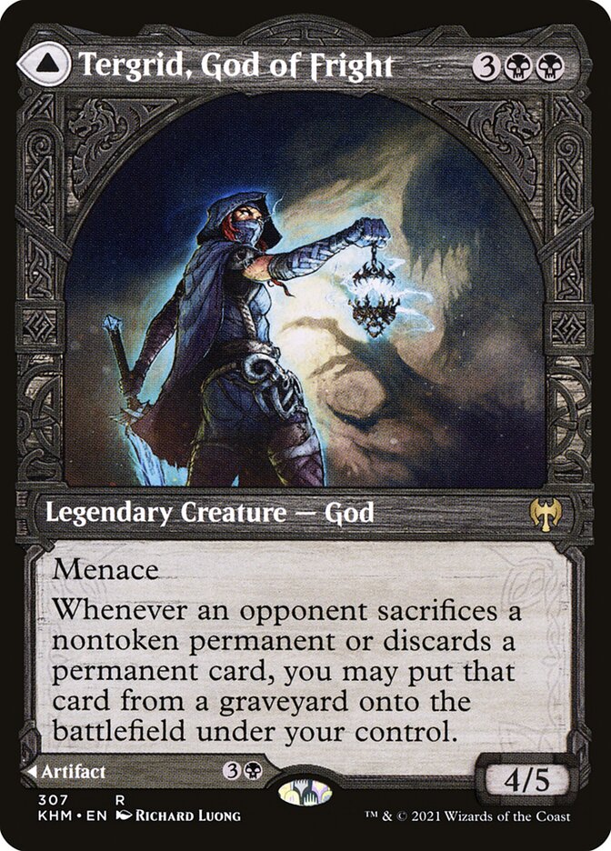 Tergrid, God of Fright // Tergrid's Lantern (KHM) 307 - WZRD TCG