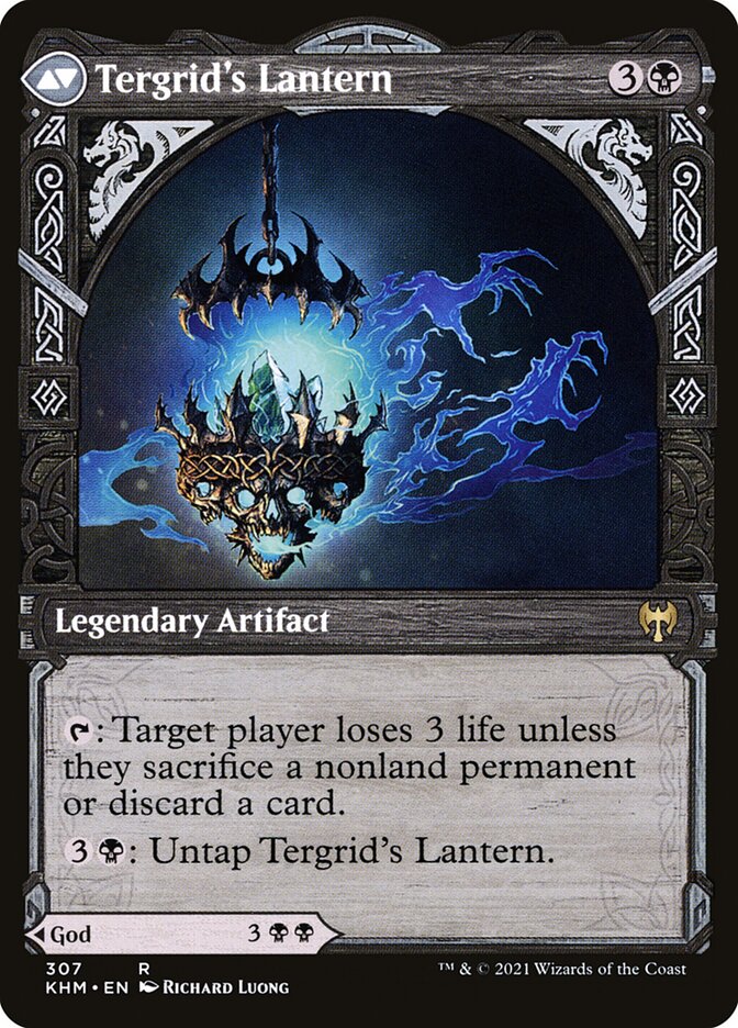 Tergrid, God of Fright // Tergrid's Lantern (KHM) 307 - WZRD TCG