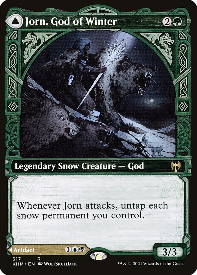 Jorn, God of Winter (DFC) (KHM) 317 - WZRD TCG