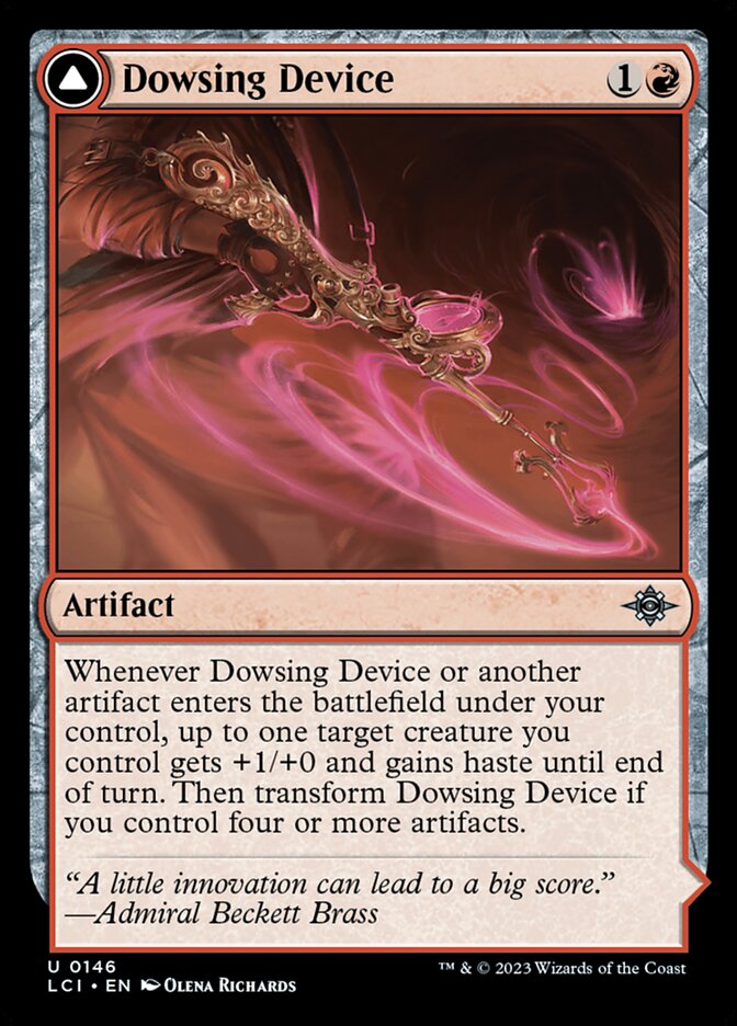 Dowsing Device // Geode Grotto (DFC) (LCI) 146 - WZRD TCG