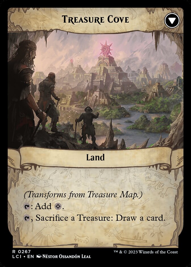 Treasure Map (DFC) (LCI) 267 - WZRD TCG