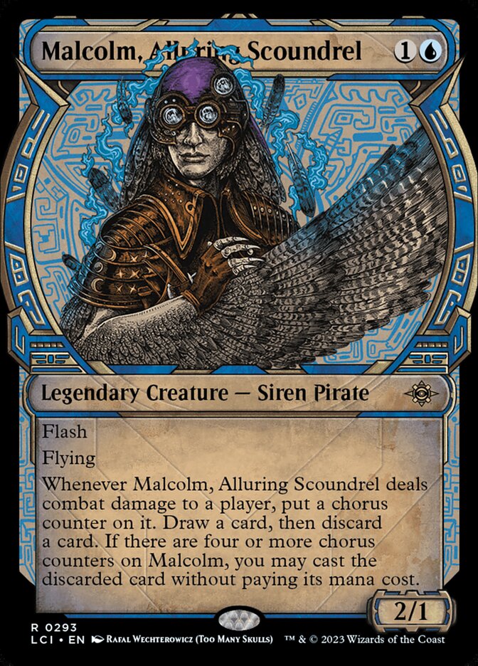 Malcolm, Alluring Scoundrel (The Lost Caverns of Ixalan) [#293]