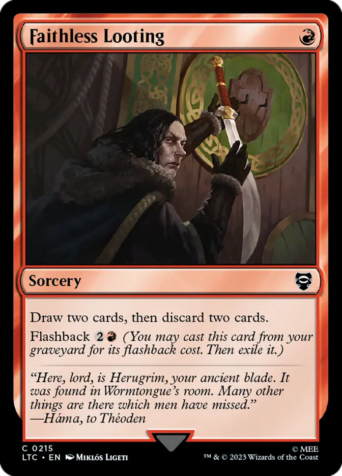 Faithless Looting (LTC) 215