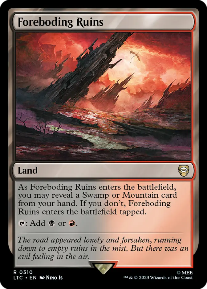 Foreboding Ruins (LTC) 310