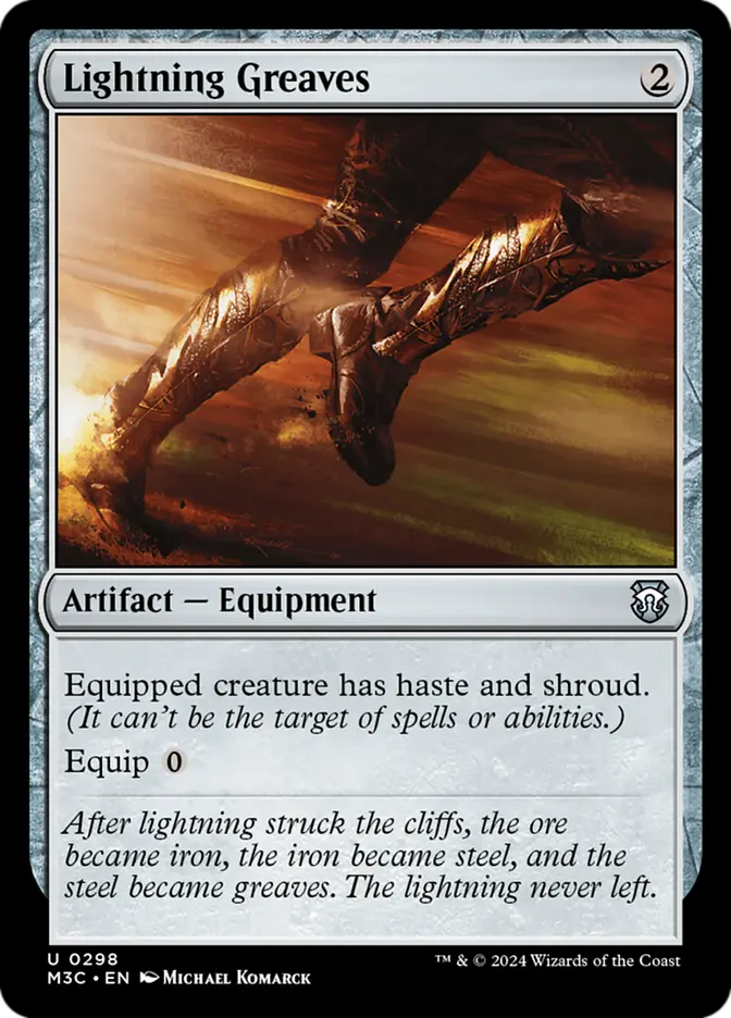 Lightning Greaves (M3C) 298