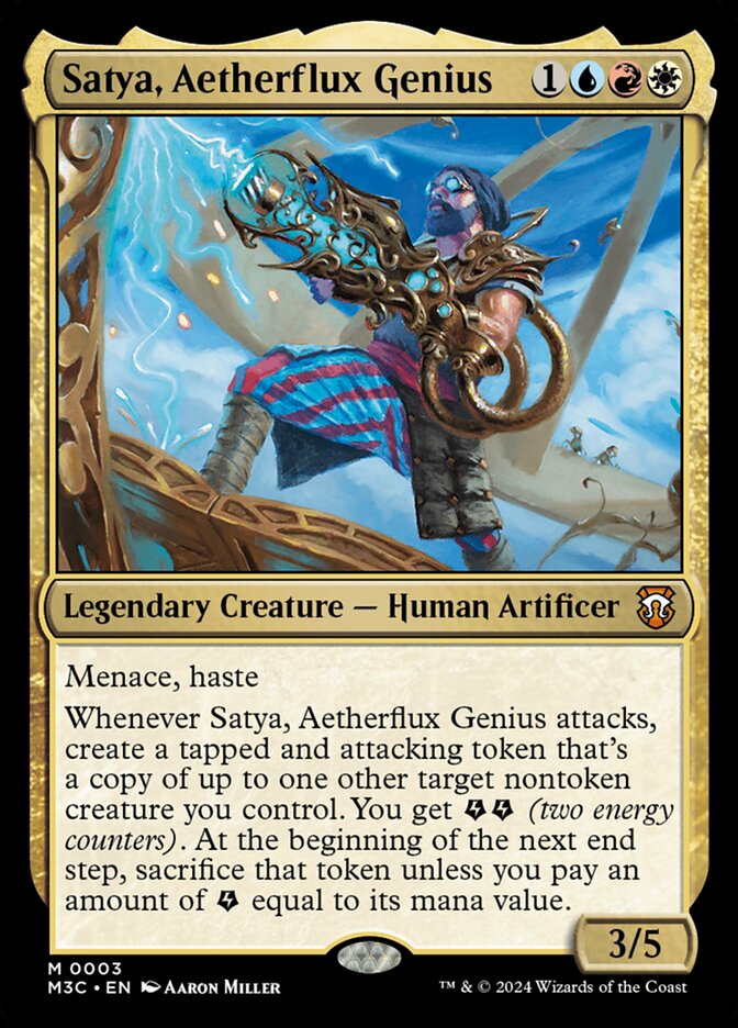 WZRD Decks - Satya, Aetherflux Genius