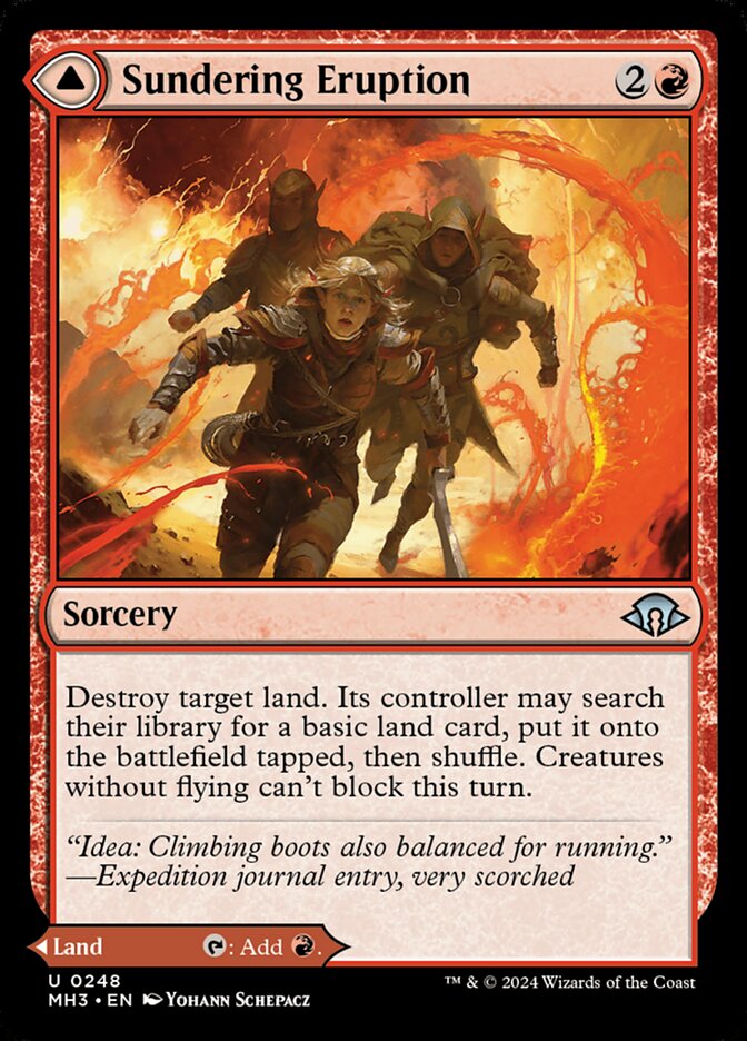 Sundering Eruption // Volcanic Fissure (DFC) (MH3) 248 - WZRD TCG