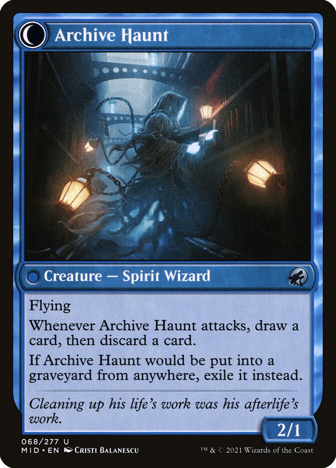 Overwhelmed Archivist (DFC) (MID) 68