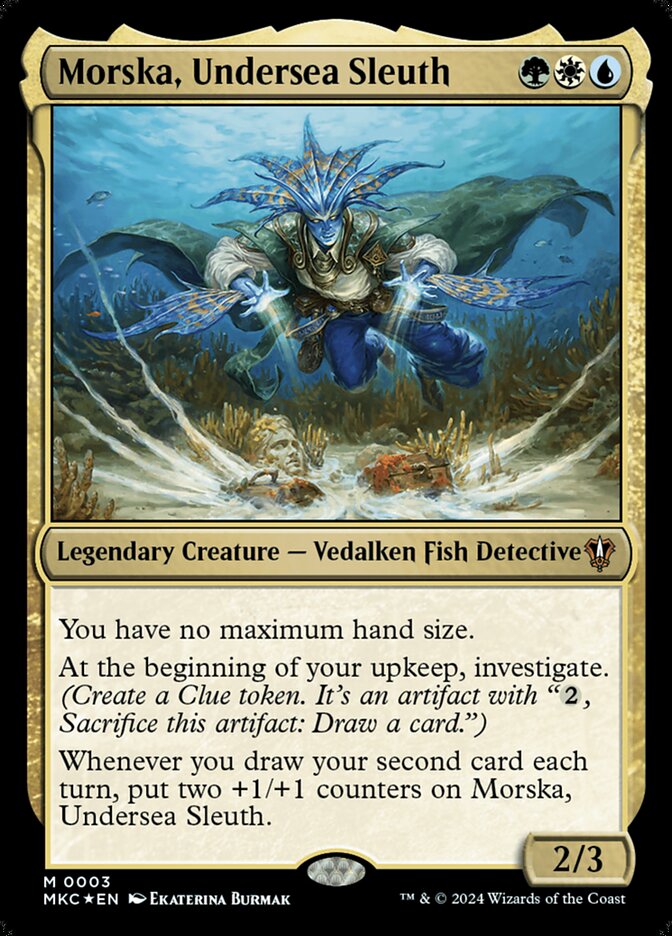 WZRD Decks - Morska, Undersea Sleuth