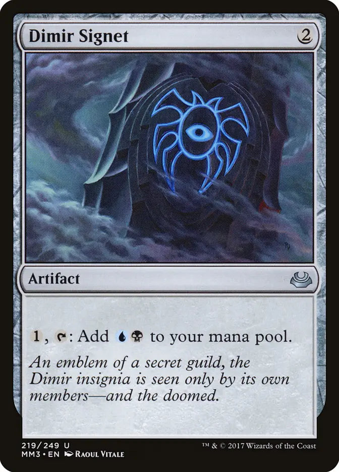 Dimir Signet (MM3) 219