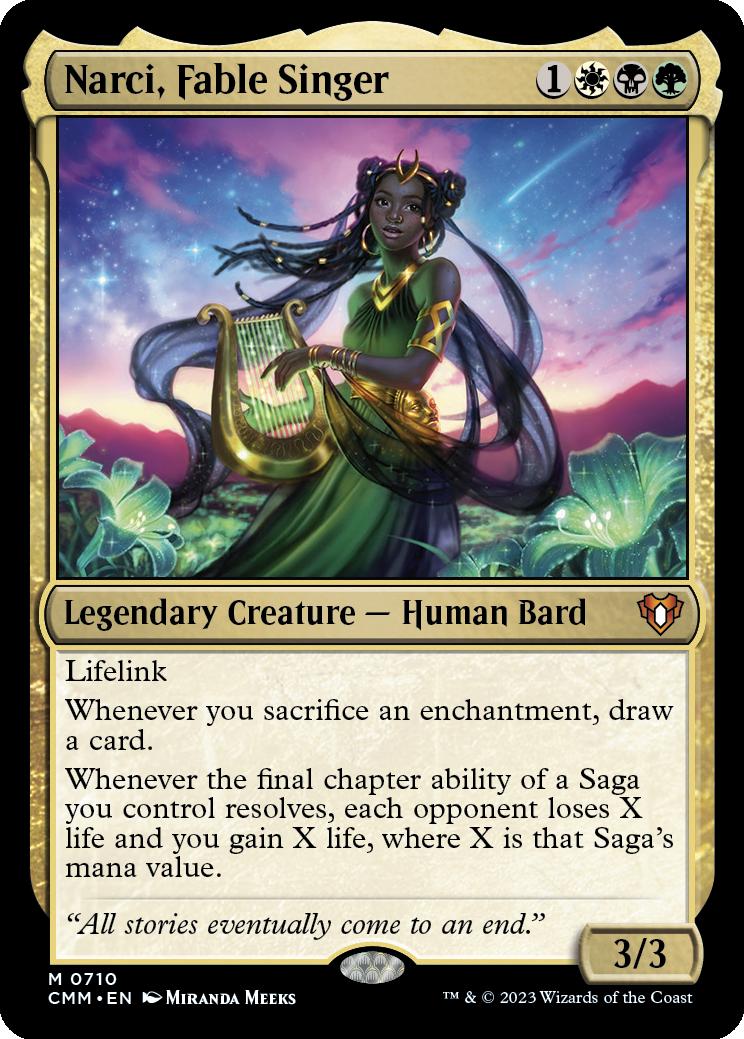 Narci, Fable Singer (Commander Masters) [#710]