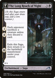 The Long Reach of Night // Animus of Night's Reach (NEO) 109 - WZRD TCG